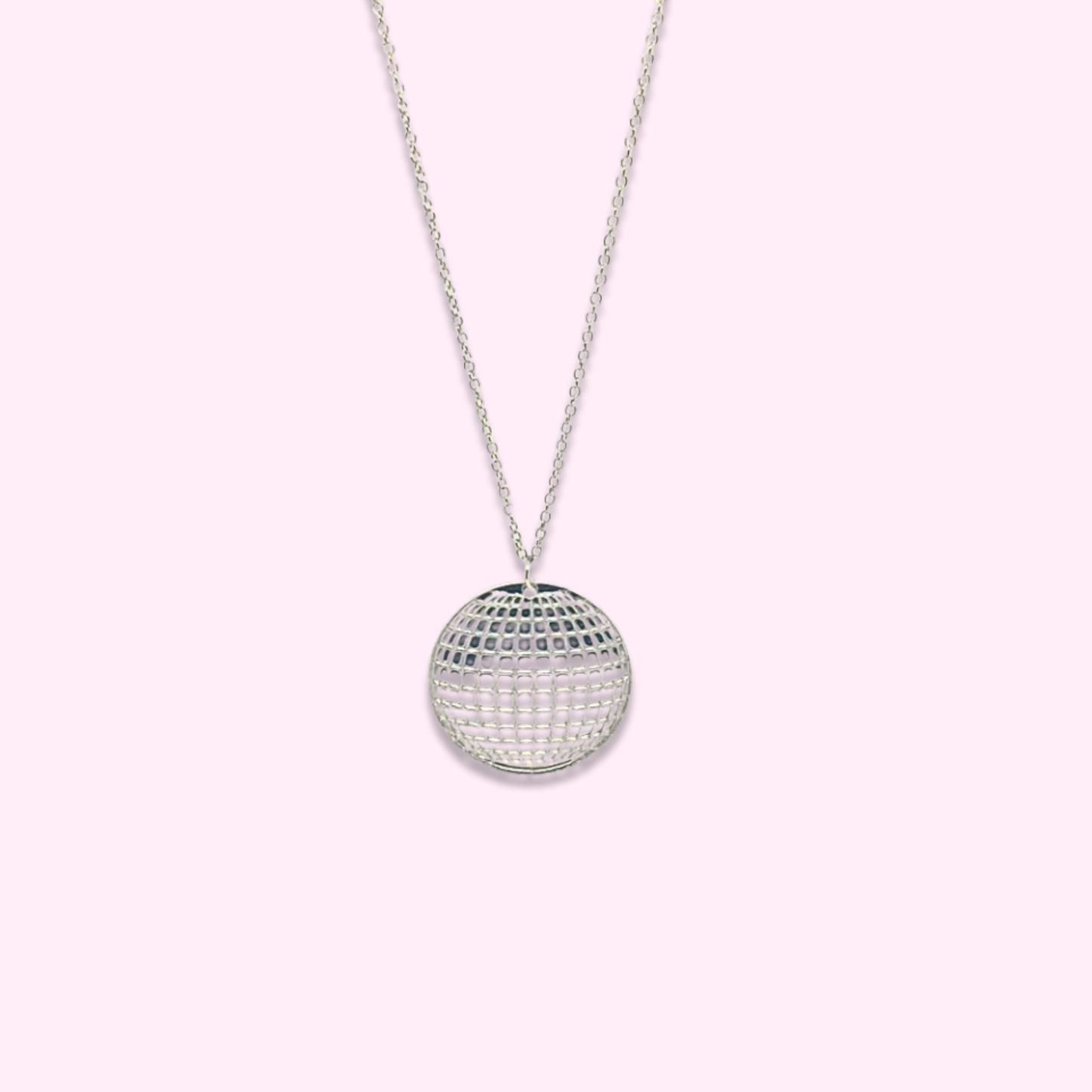 Disco Ball Necklace