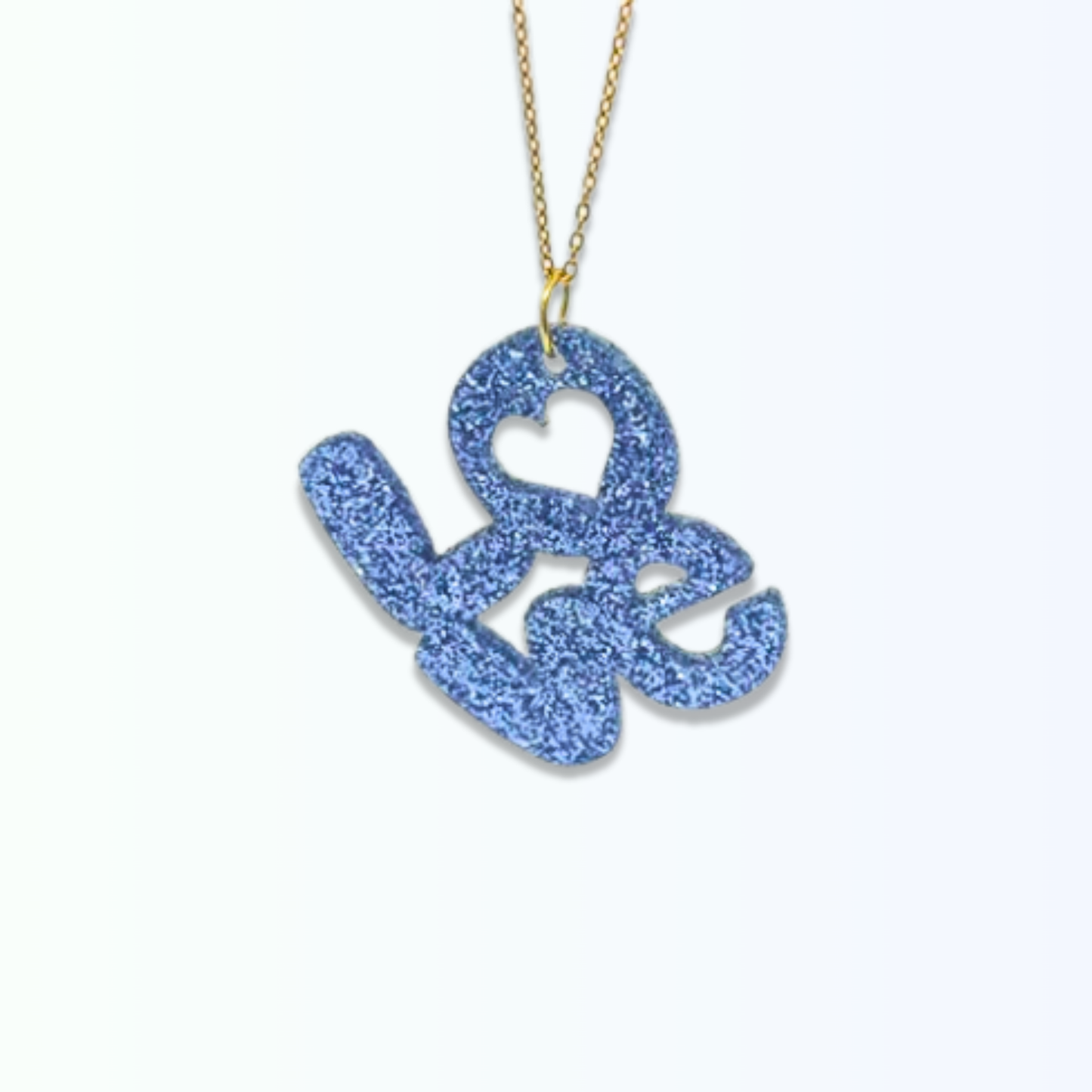 Blue Glitter