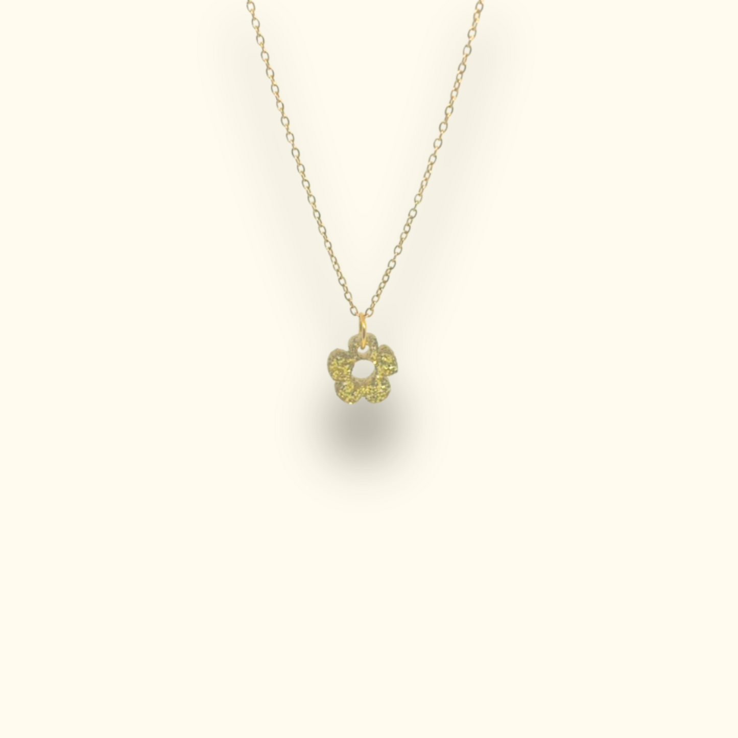Dainty Flower Charm Necklace
