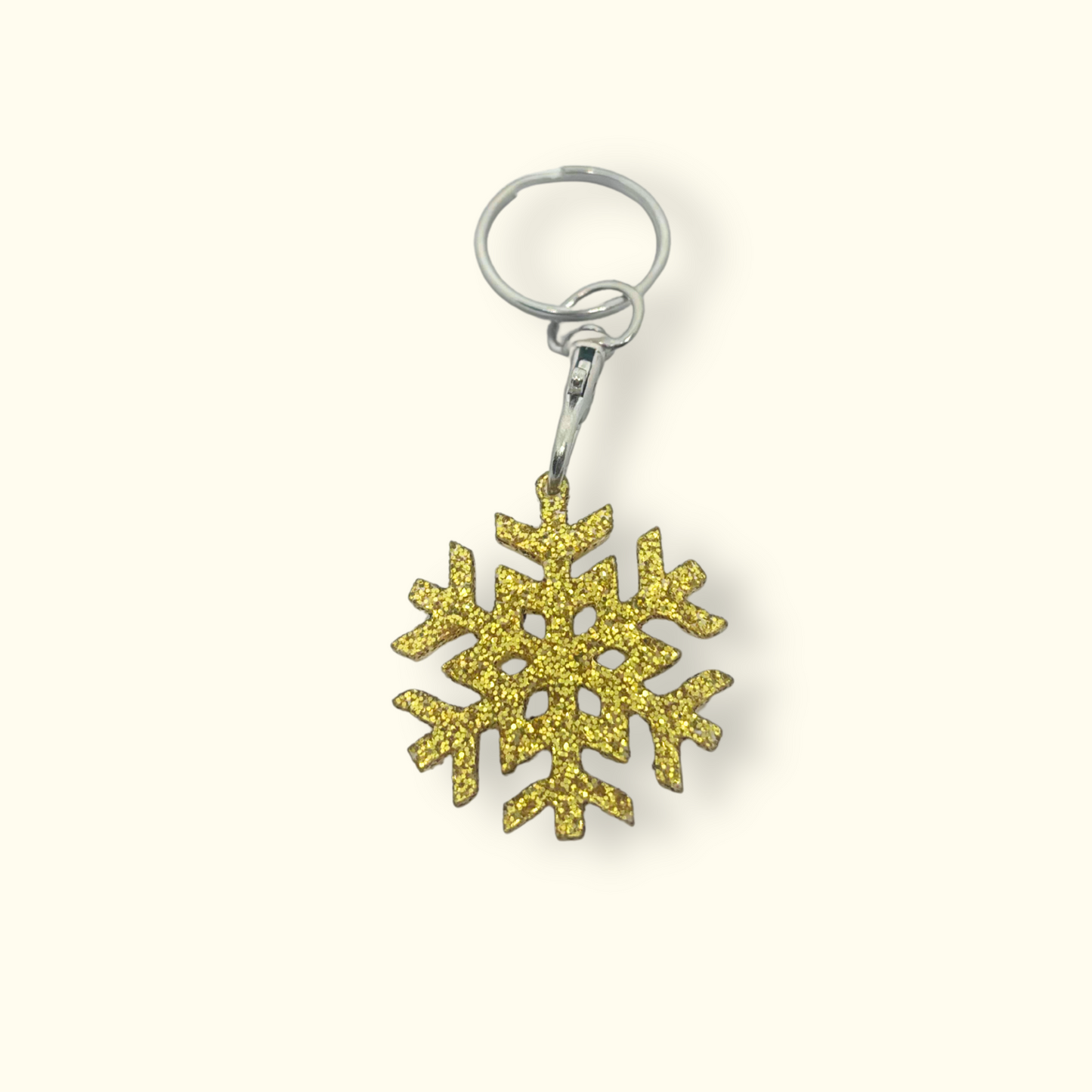 Snowflake Keychain