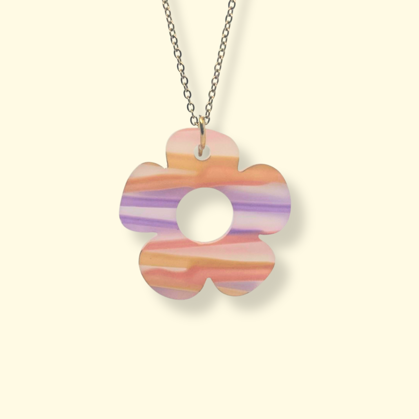 Bloom Flower Pendant Necklace