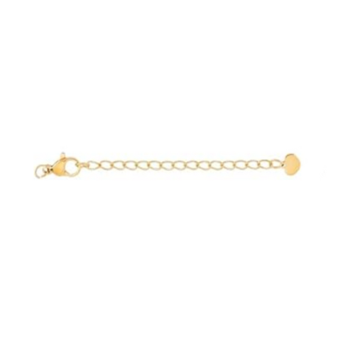 2 inch (5 cm) Gold-Plated Chain Extender