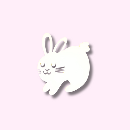White Rabbit Pin