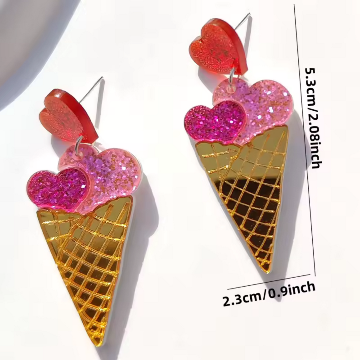 Ice Cream with Hearts