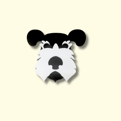 Shnauzer (Terrier) Dog Pin