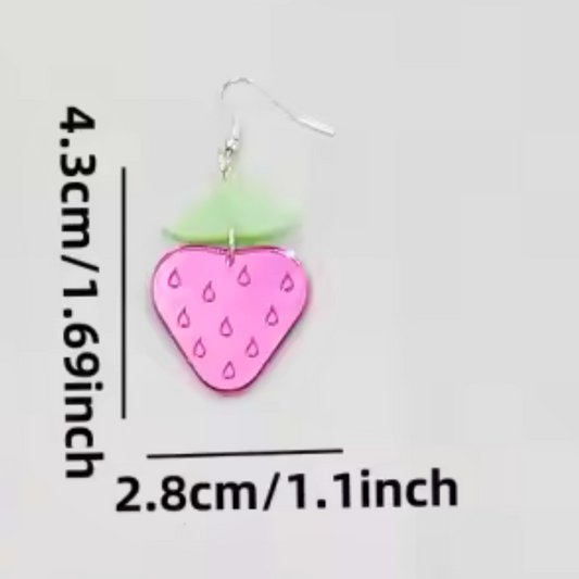 Strawberry Earrings