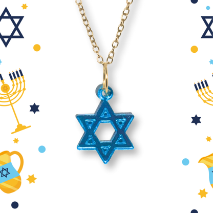 Reversible Magen David Necklace