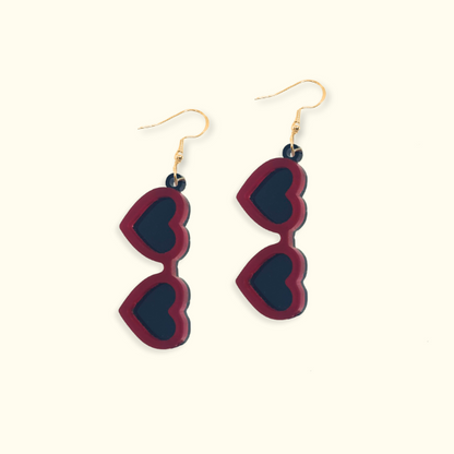 Retro Sunglasses Earrings