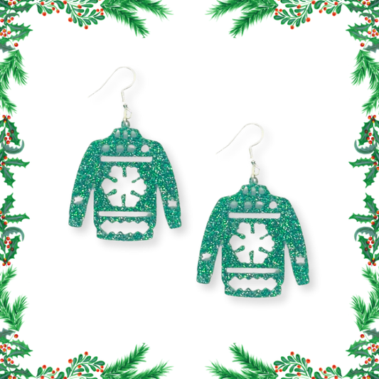 Christmas Sweater Earrings