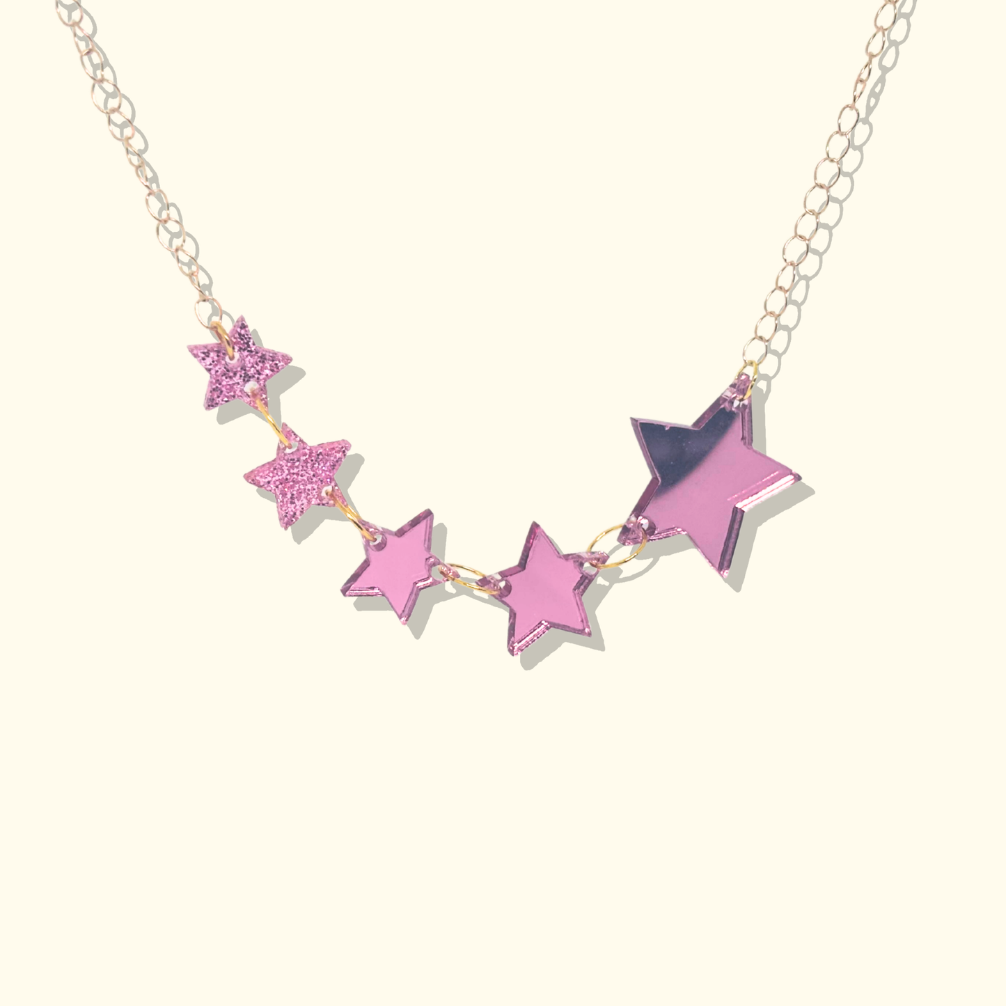 Shooting Stars - Silver or Pink Mirror