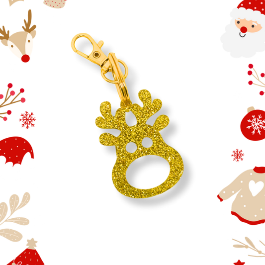 Reindeer Keychain