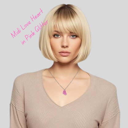 Love Heart Pendant Necklace