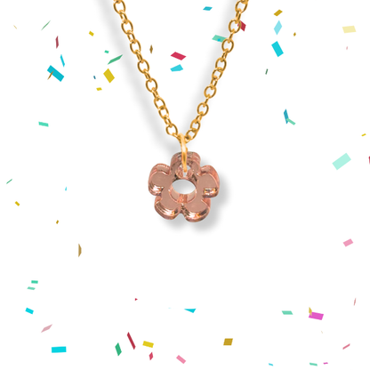 Bloom Flower Pendant Necklace