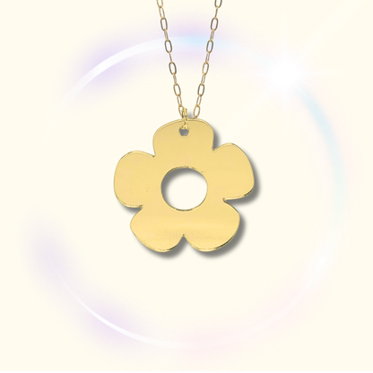 Bloom Flower Pendant Necklace