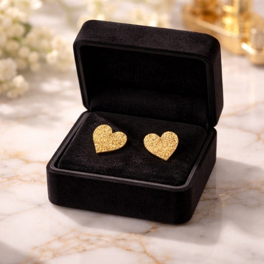 Heart Stud Earrings