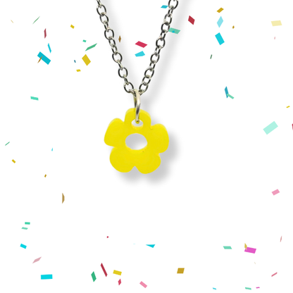 Bloom Flower Pendant Necklace