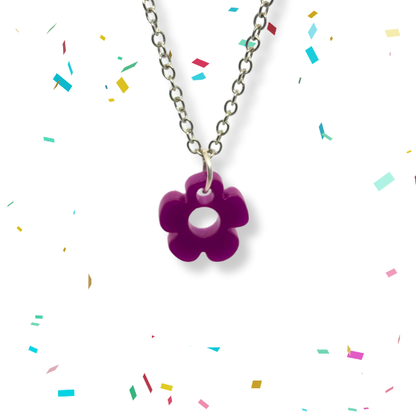 Bloom Flower Pendant Necklace