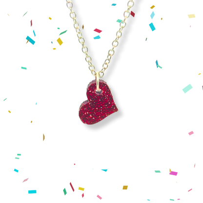 Heart Pop Charm Necklace