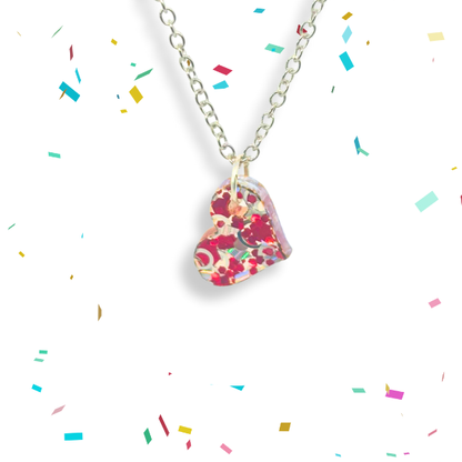 Heart Pop Charm Necklace