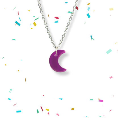 Moon Pop Charm Necklace