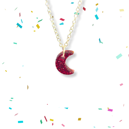 Moon Pop Charm Necklace