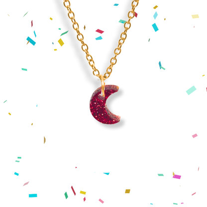 Moon Pop Charm Necklace