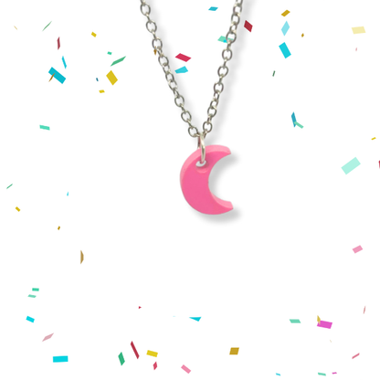 Moon Pop Charm Necklace