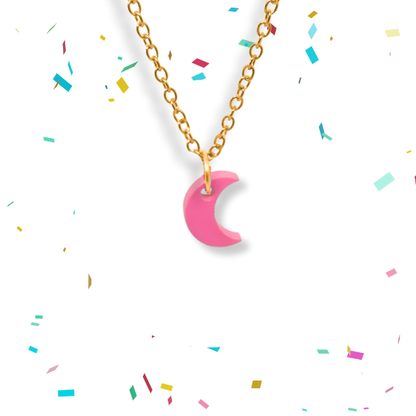 Moon Pop Charm Necklace