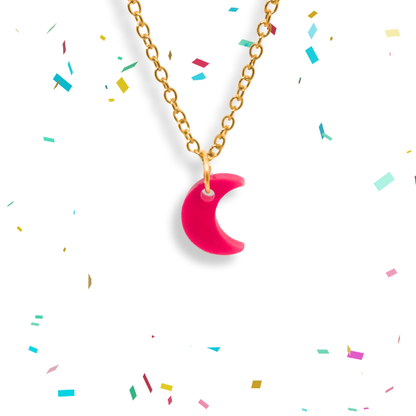 Moon Pop Charm Necklace