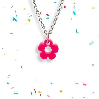 Bloom Flower Pendant Necklace