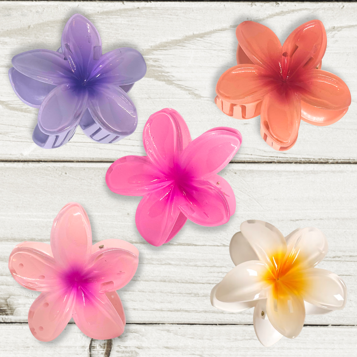 Flower Hair Clips