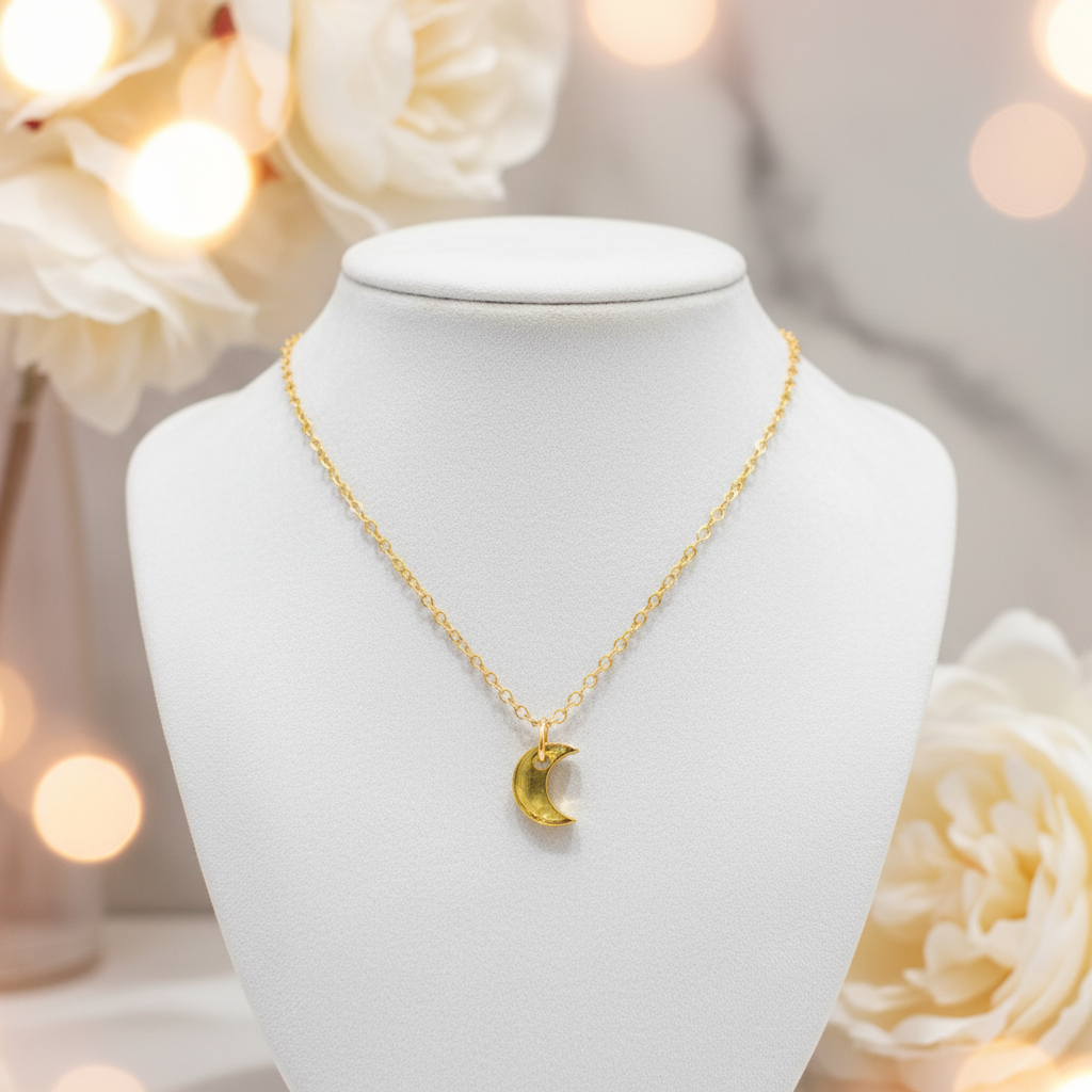 Moon Glow Pop Charm Necklace