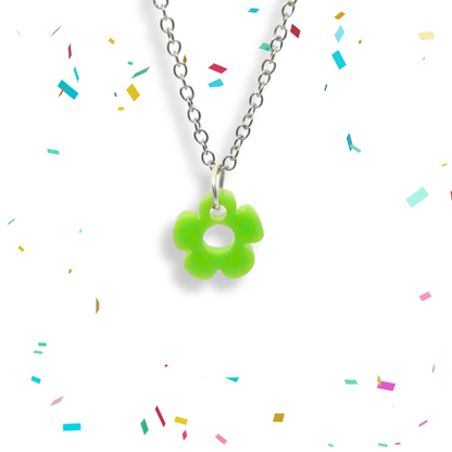 Bloom Flower Pendant Necklace