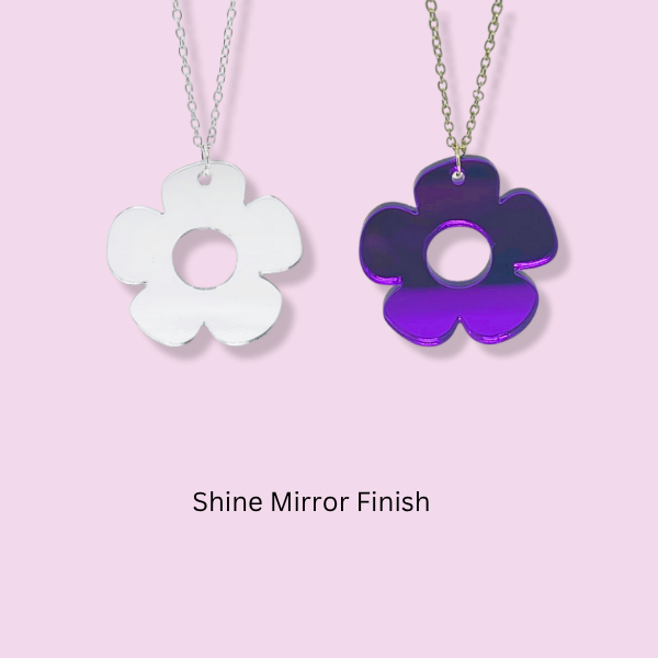 Bloom Flower Pendant Necklace