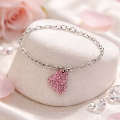 Heart Charm Bracelet