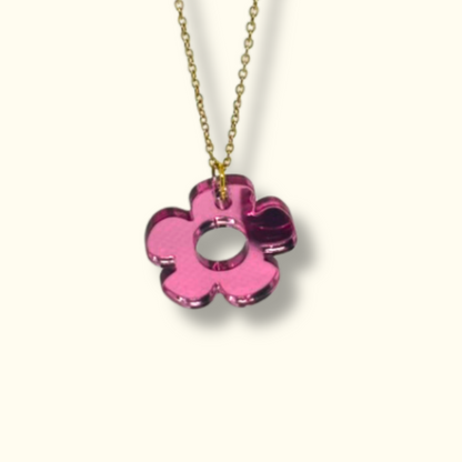Bloom Flower Pendant Necklace