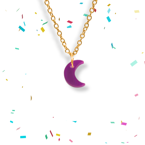 Moon Glow Pendant Necklace