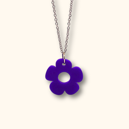 Bloom Flower Pendant Necklace
