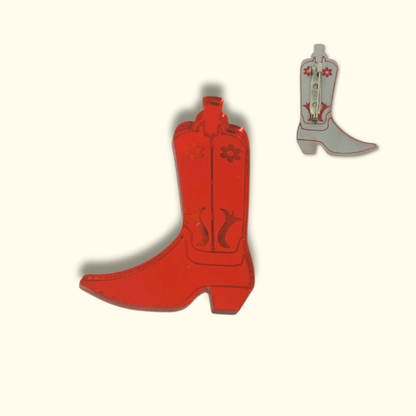 Red_Mirror_Cowboy_boot_pin