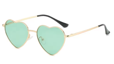 Vintage-Inspired Heart Sunglasses