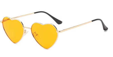 Vintage-Inspired Heart Sunglasses