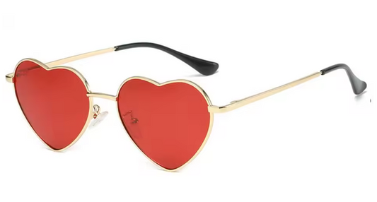 Vintage-Inspired Heart Sunglasses