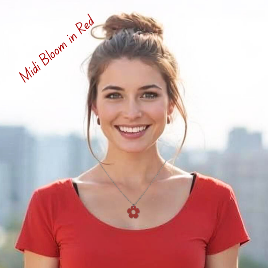 Bloom Flower Pendant Necklace