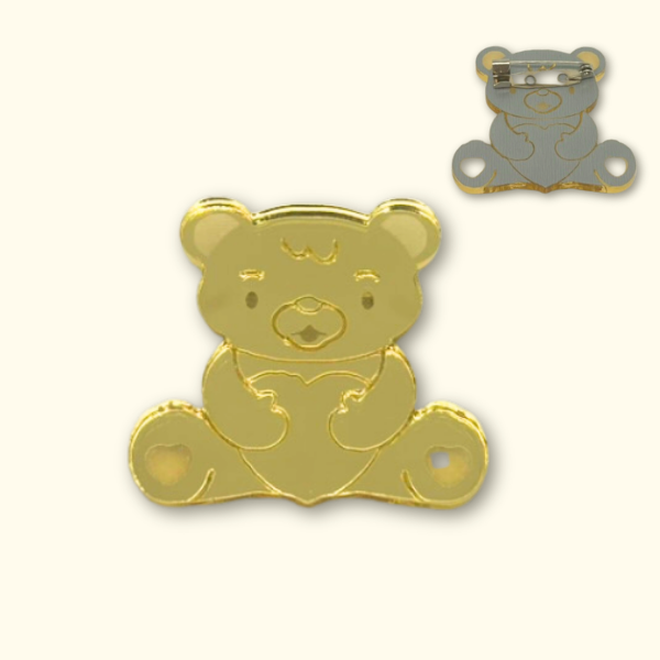 Tatu Teddy Bear Pin